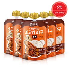 아이꼬야 맘스쿠킹바로먹는 짜장 소스파우치 10입, 라구, 100g, 5개
