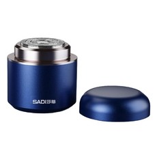 SADI 行動式電動刮鬍刀 全身水洗 家用出差車載, 藍色, 如圖