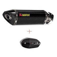 Seer Kawakaki Akrapovic NINJA 1000SX 碳纖維蠍子管 蠍子排氣管 合法過噪音, 加購碳纖維中段防燙蓋, 加購碳纖維中段防燙蓋
