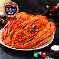 100% 국산 봉화 청량산김치 경상도 갓담근 배추 포기, 1개, 3kg