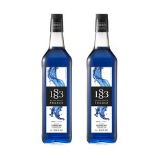 1883 블루 큐라소 시럽 1L x 2개 묶음
