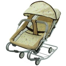 嬰兒搖椅 輕巧便攜 透氣舒適 遮陽安撫寶寶搖椅, 藍色