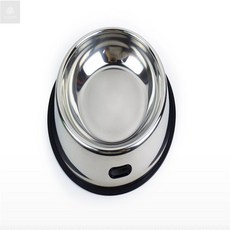 대형견용 미끄럼 방지 스테인리스 식기 애견식기, 1개, 스테인리스 스틸