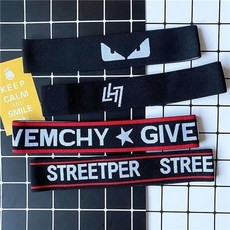 髮帶男女跑步運動健身寬頭巾頭套防滑籃球瑜伽吸汗束髮頭帶潮髮箍, 夏季四件套, 1個