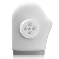 얀케 손가락 분리 형 무선 온열 손/손목마사지기 공기압 안마기 지압 (KC인증), 밝은 흰색, MZ-H222