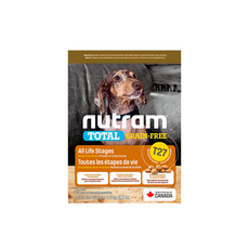 紐頓 Nutram 無穀全能系列 T27 火雞+雞肉 挑嘴犬 小顆粒 狗飼料, 1個