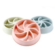 슬로우 급체방지 그릇 식기 27292EA 1(ea), 분홍