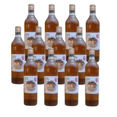 承煜 糙米醋600ML-醋娘-古法釀造-無添加香精香料, 12瓶, 600ml