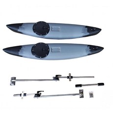 낚시 카약 카누배 레저 스포츠 수상 민물 보트, 그레이