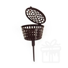 거름 케이스 화분 비료통 보관통, 1개