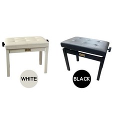 OPPA 升降 鋼琴椅 琴椅 鋼琴升降椅, 1個, 白