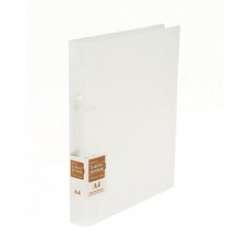 기니디샵 심플 2공 D링바인더(A4/PP/공간격80mm/문화산업) zin+80851IH