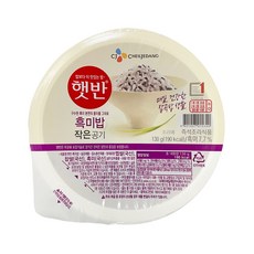 햇반 흑미밥, 130g, 20개