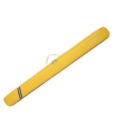 대금 가방 케이스 대나무 피리 악기 보관, 1개, 옐로우 90cm