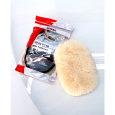 소낙스 천연 양모 워시미트, 1개, IVORY  (아이보리)