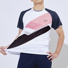 YONEX 男款羽毛球短袖上衣 223TS031M