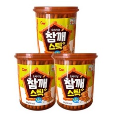 참깨스틱 진 청우식품, 220g, 3개