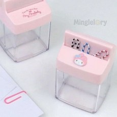 M9 마이멜로디 자석 클립통 마그네틱크립통 산리오크립디스펜서