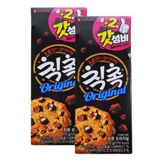 칙촉오리지널 120g 2개 사무실 간식 초코 과자 오리지널 초코과자