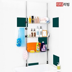 다다리빙 기둥식 욕조위 선반 600, 1개