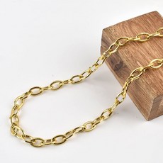 10/50pcs 길이 50cm 다채로운 링크 체인 걸쇠 체인 아이 체인 만들기 보석 링크 체인 플라스틱, 27 Length 50cm, 50cm x 10pcs