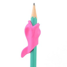 돌고래 필기보조 펜그립 1P, 단일