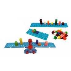 旭陽教育用品社USL遊思樂益智教具 萬用數學測量器(塑膠收納盒裝) 數學教具 台灣製商檢局檢驗合格, 1個