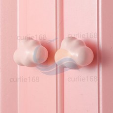 超熱賣 原創可愛雲朵陶瓷拉手 北歐ins風兒童房櫥衣櫃門子傢俱五金把手抽屜小拉手把手, Princess Pink 公主粉,【1個實惠裝】