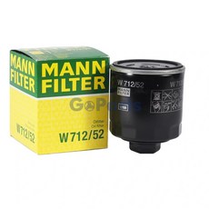 MANN W712/52 機油濾清器 適用於 VW POLO LUPO 1999年後車款, 1個