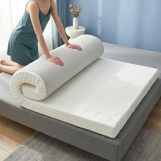 리보아 침대 바닥 메모리폼 토퍼 매트리스 5cm/7cm/11cm 커버 탈부착