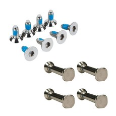 NORDITION 直排輪公母螺絲組 台灣製 Bauer Mission適用 輪滑鞋螺絲 內六角螺絲, 1套