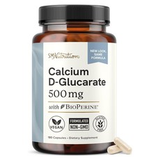 에스엠뉴트리션 칼슘 D-글루카레이트 500mg 바이오페린 포함 캡슐