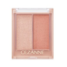CEZANNE 塞尚 Face Glow Color 雙色臉部提亮修容彩盤 01杏桃光澤, 01號色,Cezanne 打亮, 1件