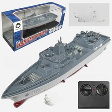 RC 트롤리 보트 미니 전동 수상 물놀이 선물용, 1개, 드래곤쉽