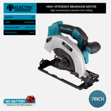 전기 여신 5/7인치 무선 원형 톱 브러시리스 고출력 보드 기계 전동 공구 마키타 18V 배터리 핀용, [01] For Makita Pins