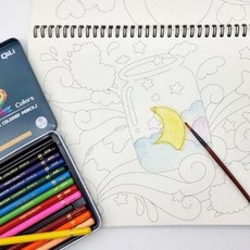 아토스 드로잉북 색칠하는 컬러 누구나 따라 쉽게, 상세페이지 참조, 상세페이지 참조, 상세페이지 참조