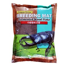 벅스킹덤 사슴벌레톱밥 3L, 혼합 색상, 1개