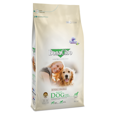 보나시보 어덜트 강아지 큰알갱이 건식 사료, 양, 4kg, 1개