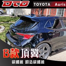 Toyota Auris B款 頂翼 碳纖維, 1個, 卡夢 碳纖維
