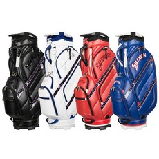 스릭슨 스포티 남성 캐디백 골프백 GGC-S165, 화이트