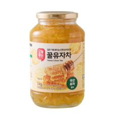 오늘좋은 꿀유자차, 1kg, 2개, 1개입