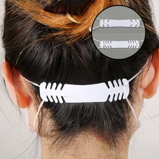 마스크걸이 마스크밴드 고리형 스트랩_ 202756545EA, 2단 화이트