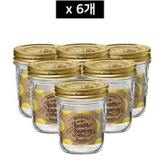 보르미올리 콰트로 밀폐유리병 320ml (와이드) 6개