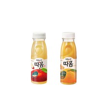 빙그레 따옴주스 235ml 2가지맛 사과맛5개+오렌지5개/냉장무배