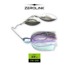 제로링크 노바스핀 NOVA SPIN 3/8 oz DW TYPE 스피너베이트, 1개, 10.5g, Ice Smelt