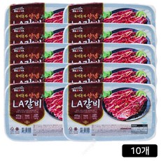 [홈쇼핑] 육미본가 양념LA갈비, 10개, 420g