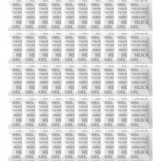 100PCS 5 그램 프리미엄 실리카 젤 패킷 보관용 제습제 팩 습기 흡수제 습도 드라이 백 전자제품 신발 보석용 충전식 투명 실리콘 제습기, 50 PCS, 1개