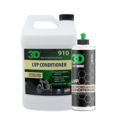 3D LVP CONDITIONER 皮革油 皮革乳 皮革保養 內裝保養 16oz 1加侖, 1個, 3.79L