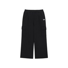 LEE 리 KIDS 와이드 카고저지 팬츠 블랙 LK2601JP10BK 72Y801 27L180
