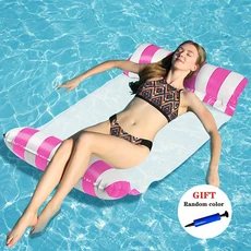 수영 물 소파 풍선 해먹 부동 매트 풀 파티 액세서리, 02 Rose